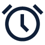 Icon for The program only takes 6-7 hours 