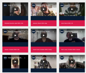 video testimonials wall of fame