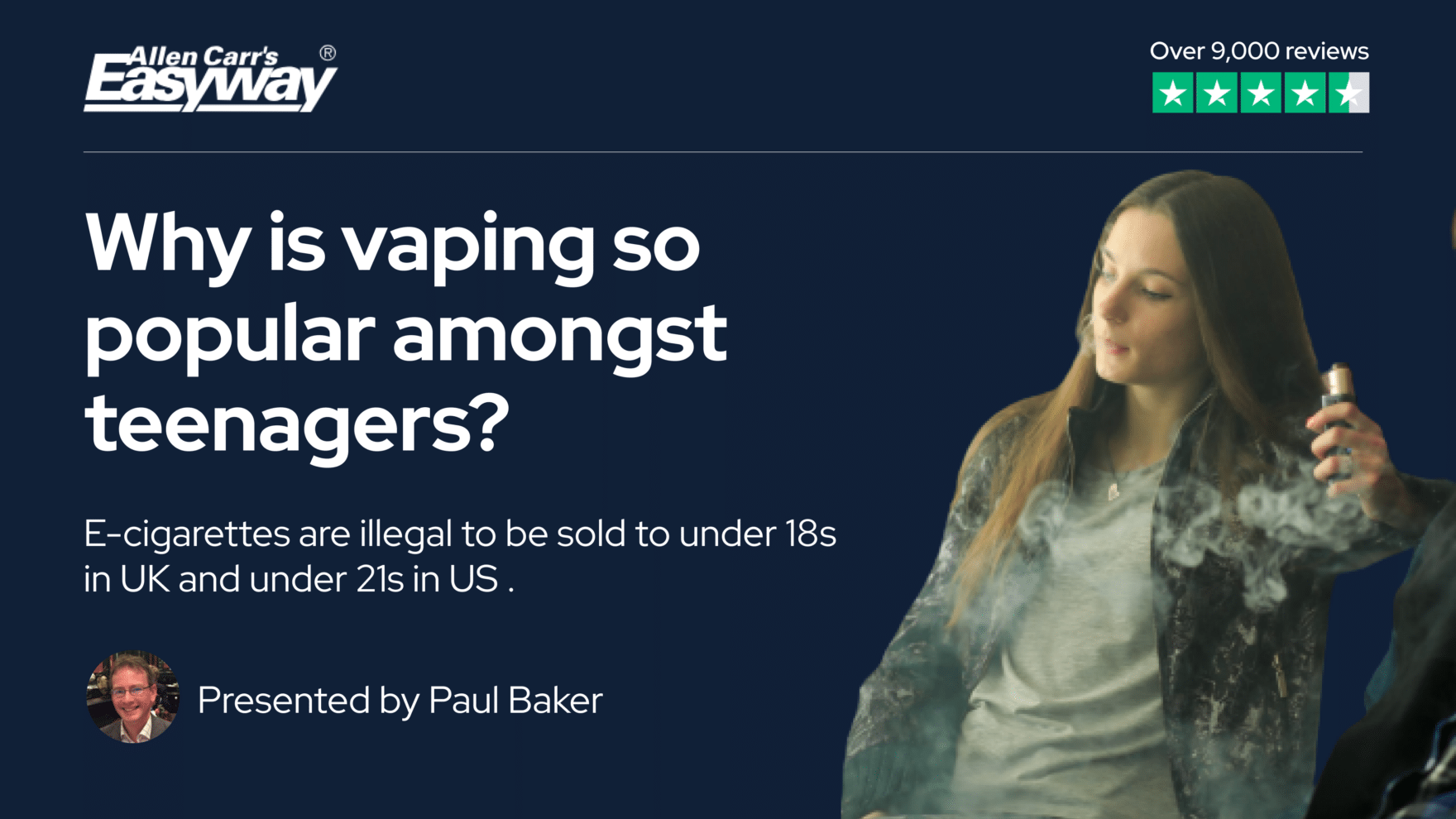 Why and what are teens vaping? - Allen Carr's Easyway