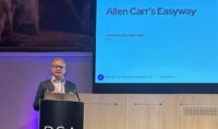 Paul Baker CEO Allen Carr keynote speaker at c the signs