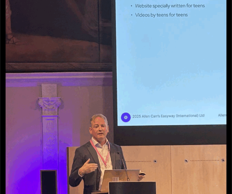 Paul Baker CEO presenting