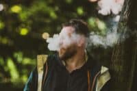 person vaping