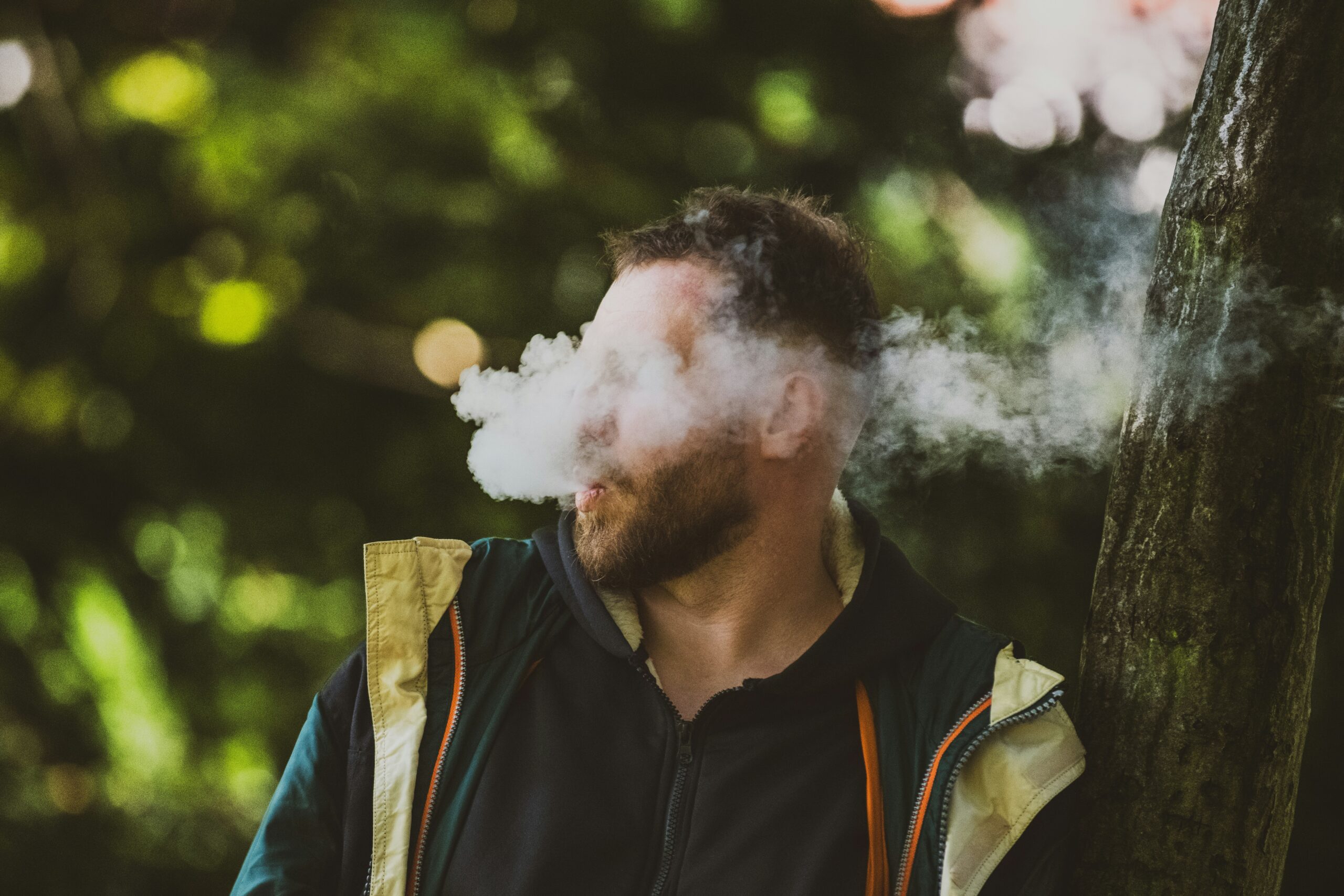 person vaping
